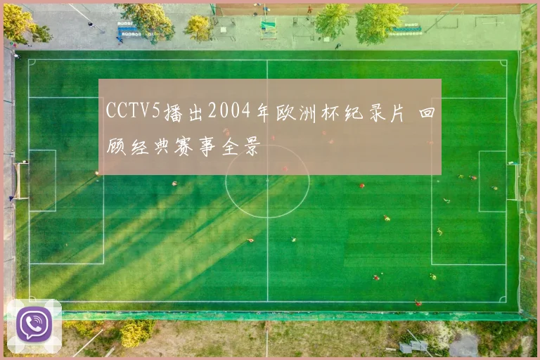 CCTV5播出2004年欧洲杯纪录片 回顾经典赛事全景